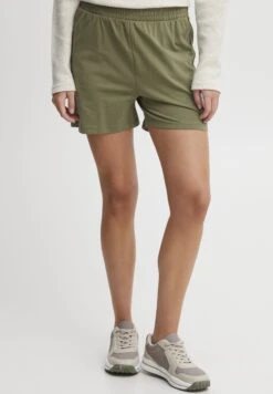 OXMO OXODINE REGULAR FIT - Shorts - Olivine