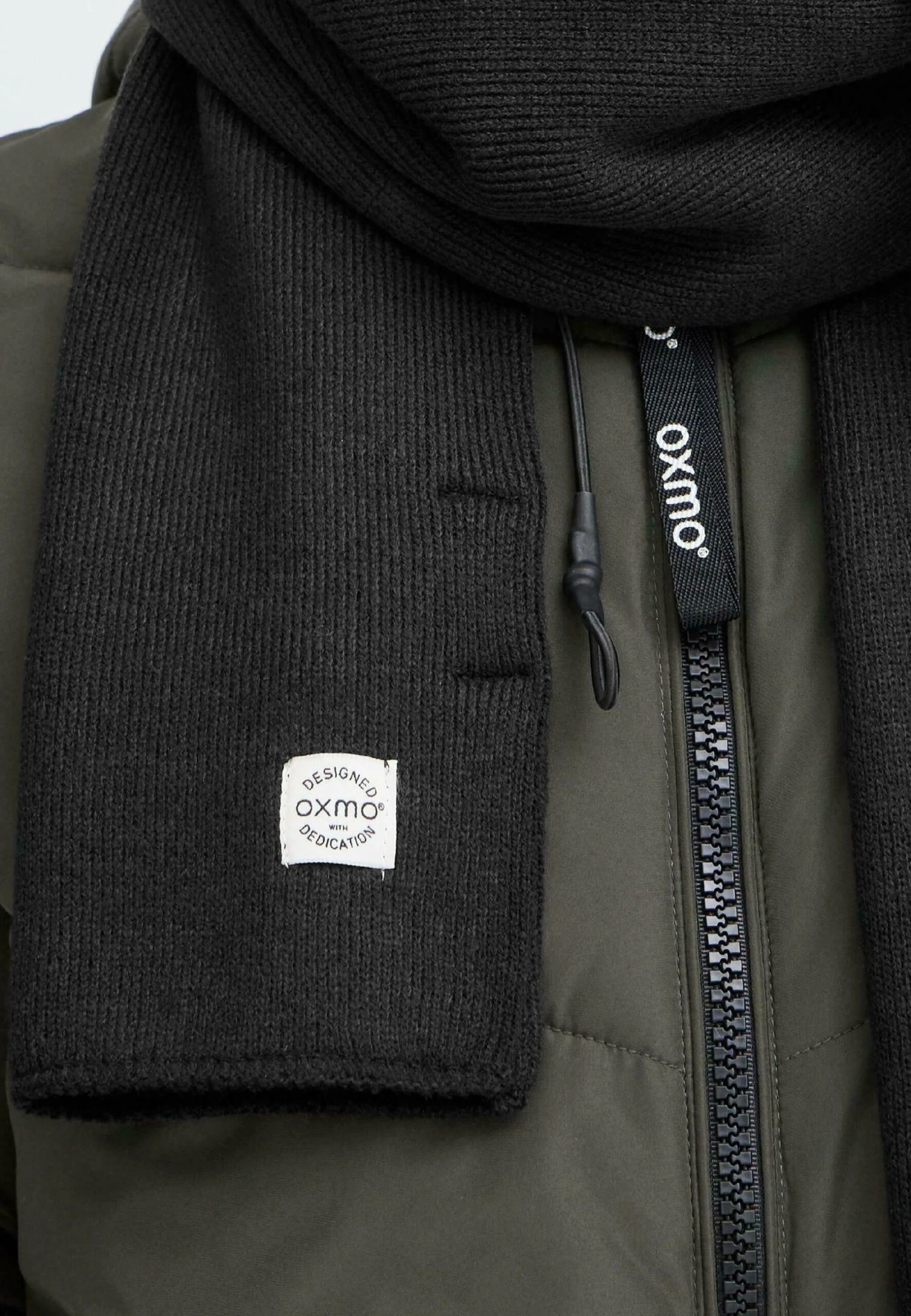 OXMO OXVEDNA - Scarf - Black 4 OXMO OXVEDNA - Scarf - Black - Image 4