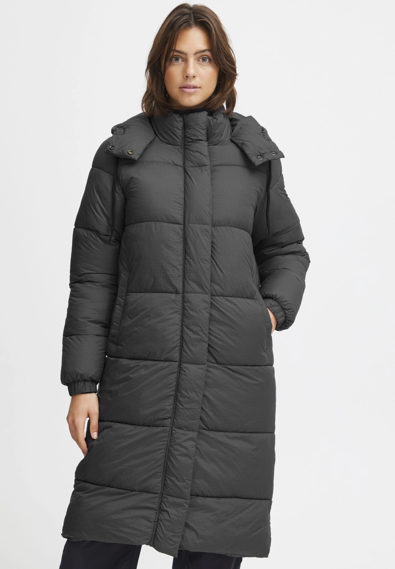 OXMO OXTAMMY - Winter Coat - Blackened Pearl 1 OXMO OXTAMMY - Winter Coat - Blackened Pearl