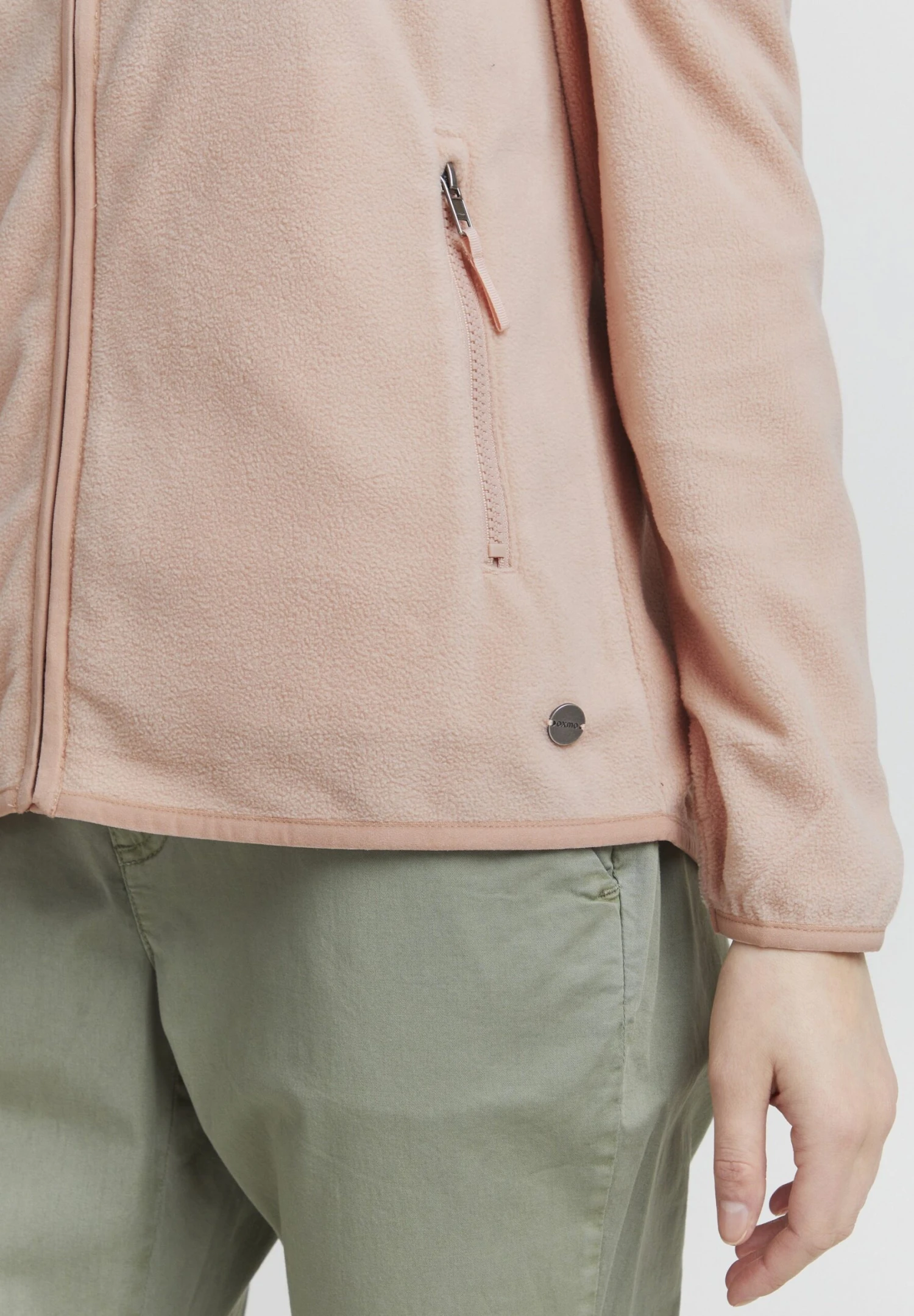 OXMO OXRIKKA - Fleece Jacket - Mahogany Rose 5 OXMO OXRIKKA - Fleece Jacket - Mahogany Rose - Image 5