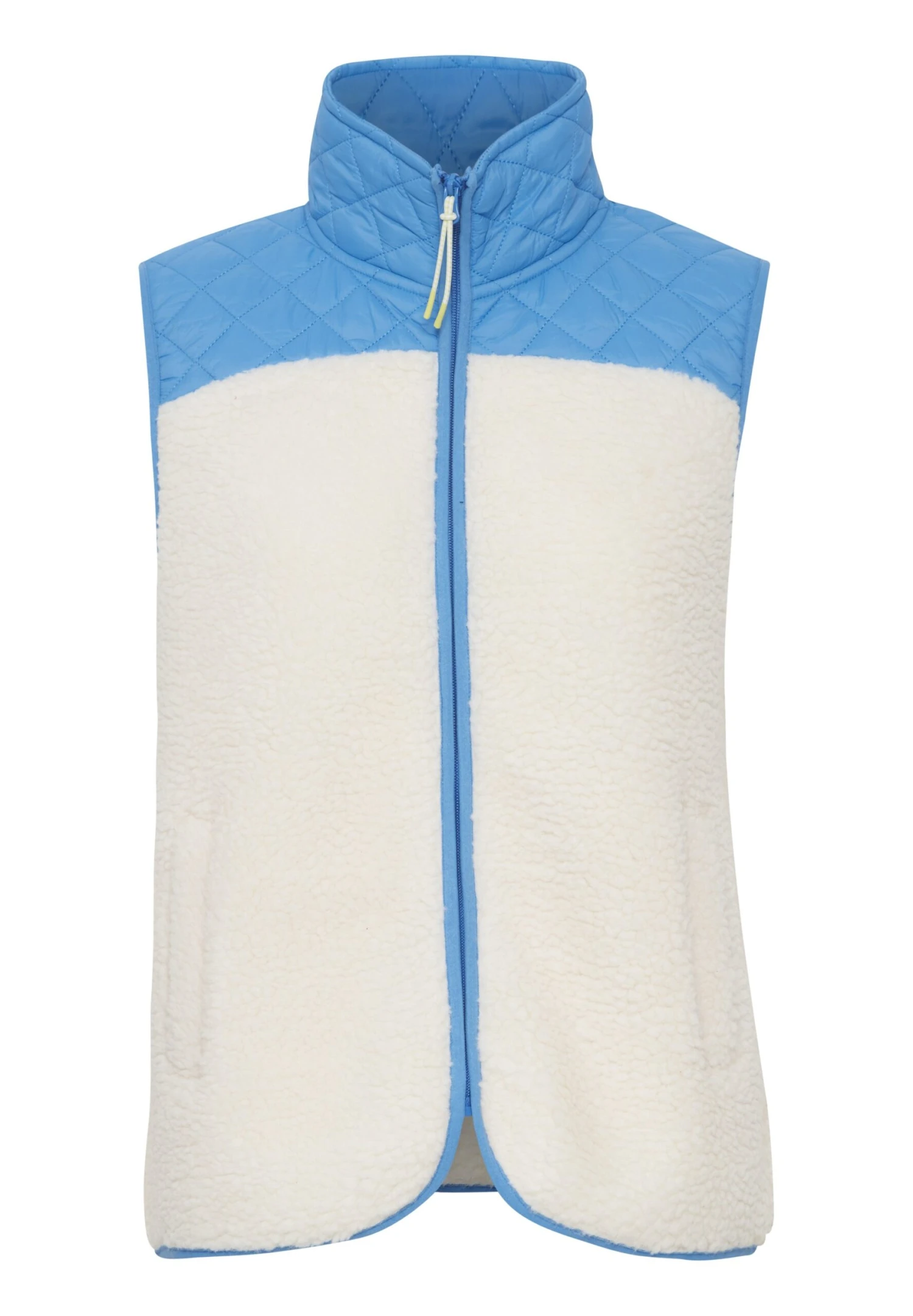 OXMO OXBETTY - Waistcoat - Malibu Blue Mix 6 OXMO OXBETTY - Waistcoat - Malibu Blue Mix - Image 6