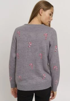 OXMO OXChristel - Jumper - Medium Grey Melange 11 OXMO OXChristel - Jumper - Medium Grey Melange -OXMO Store 5222a0d8a8524649b539979a935b2481