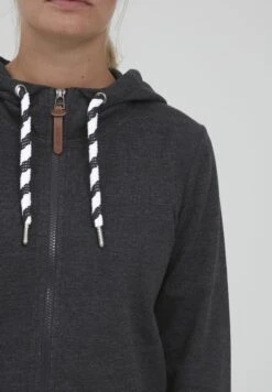 OXMO OXWanda - Zip-up Sweatshirt - Dar Grey M 12 OXMO OXWanda - Zip-up Sweatshirt - Dar Grey M -OXMO Store 52393e13c92d4ec9a84ae67749e99344