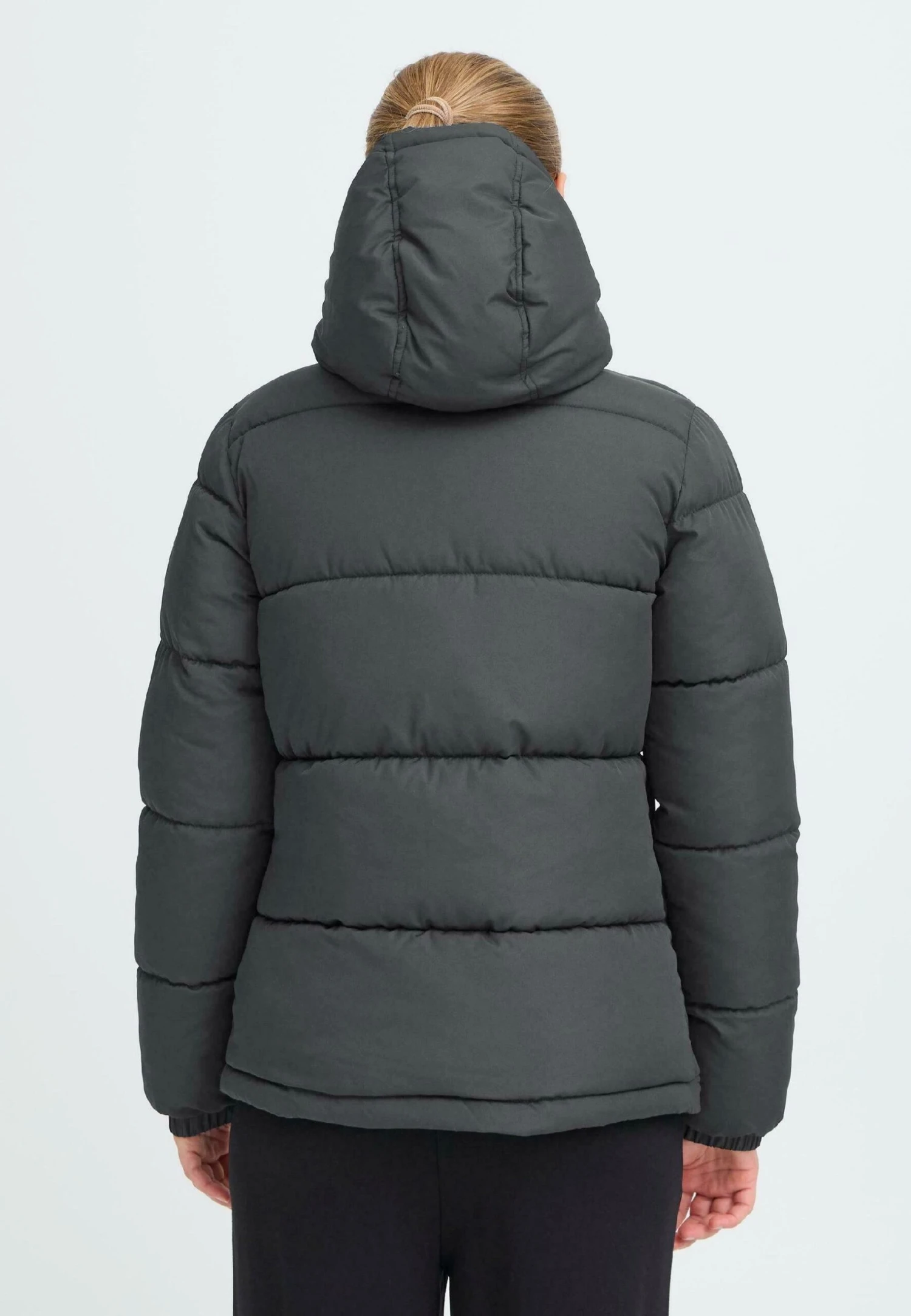 OXMO OXMINNA - Winter Jacket - Forged Iron 3 OXMO OXMINNA - Winter Jacket - Forged Iron - Image 3