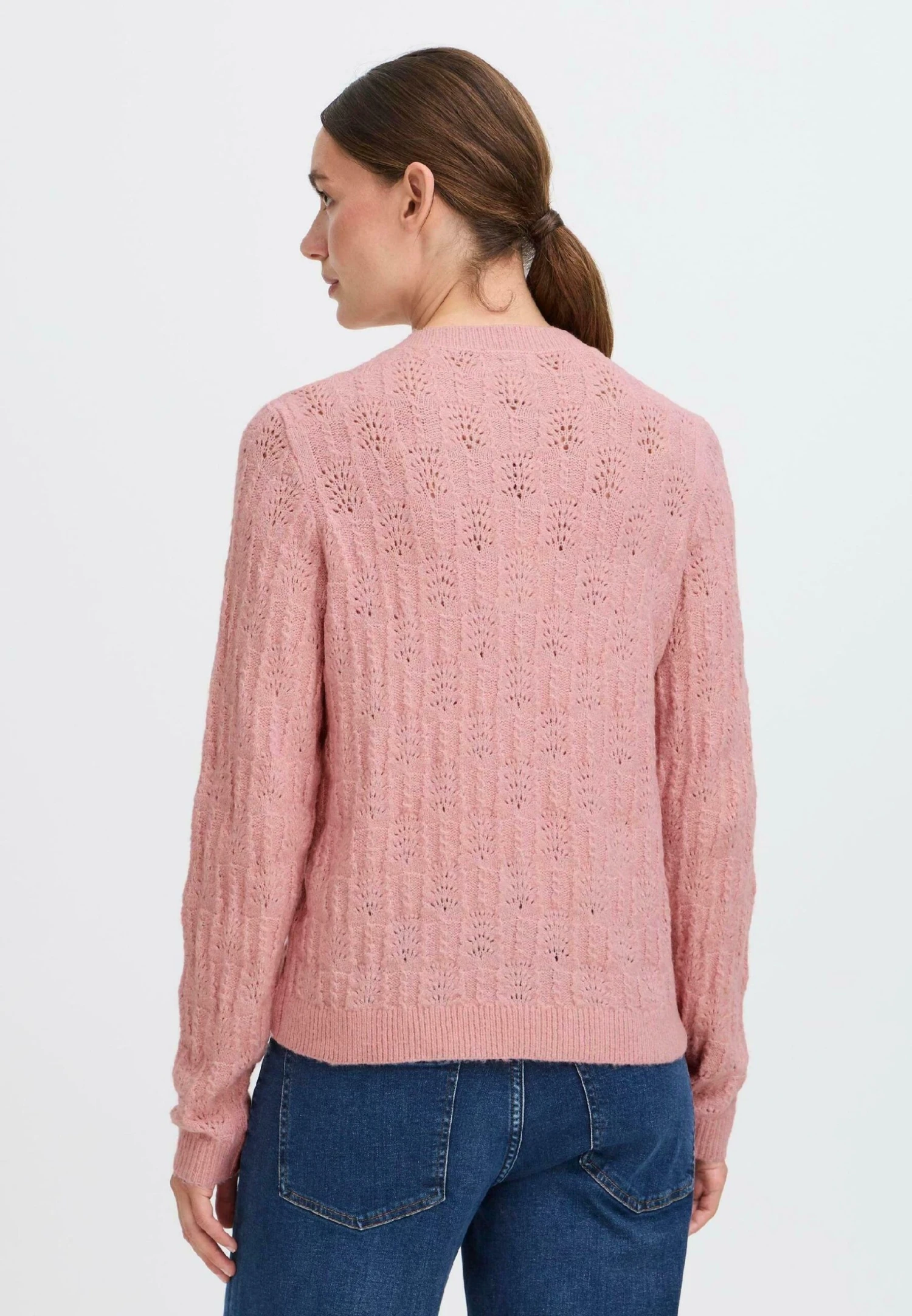 OXMO FRSINVA - Cardigan - Zephyr Melange 3 OXMO FRSINVA - Cardigan - Zephyr Melange - Image 3