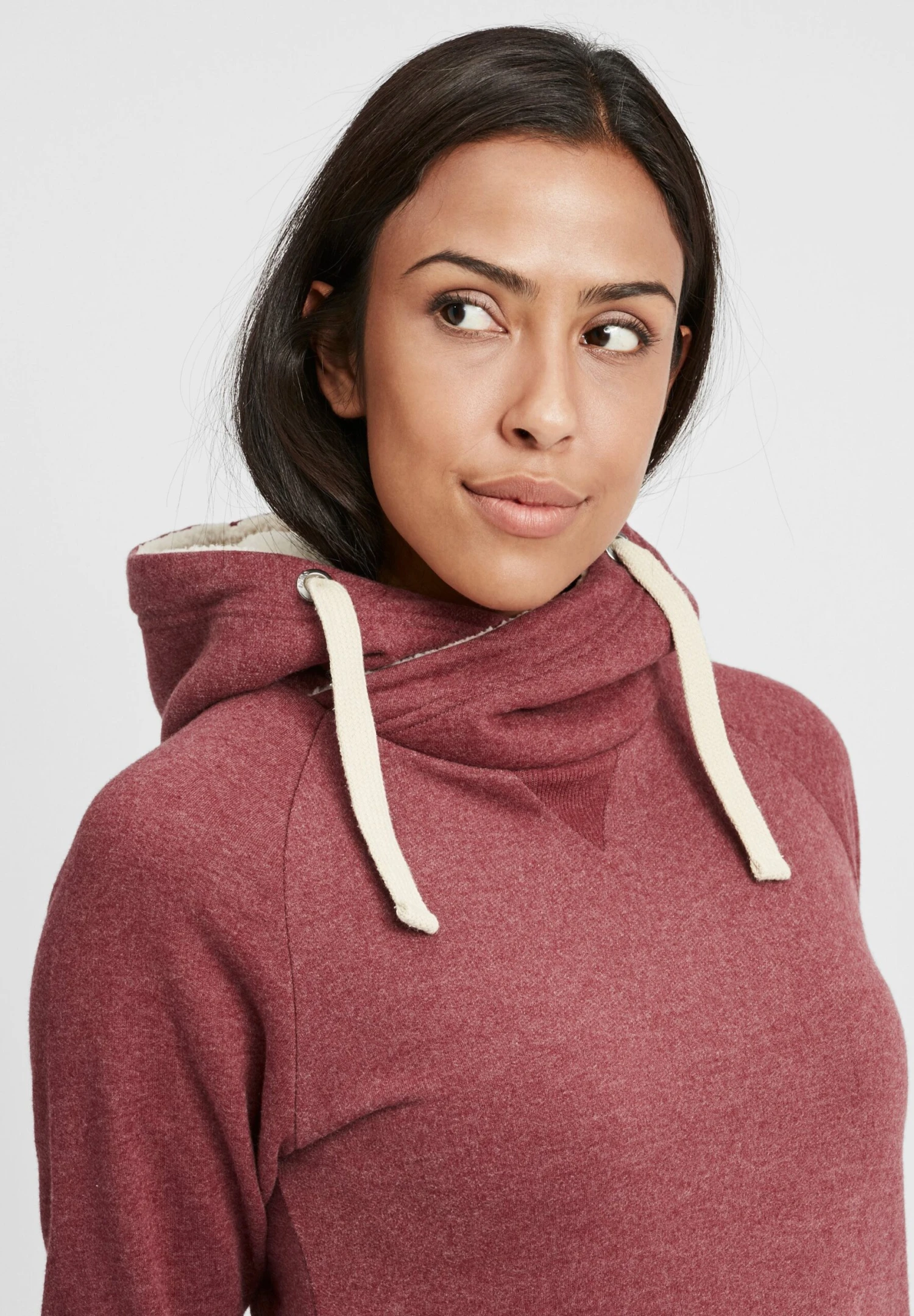 OXMO OXJulia - Hoodie - Zinfandel Teddy 4 OXMO OXJulia - Hoodie - Zinfandel Teddy - Image 4