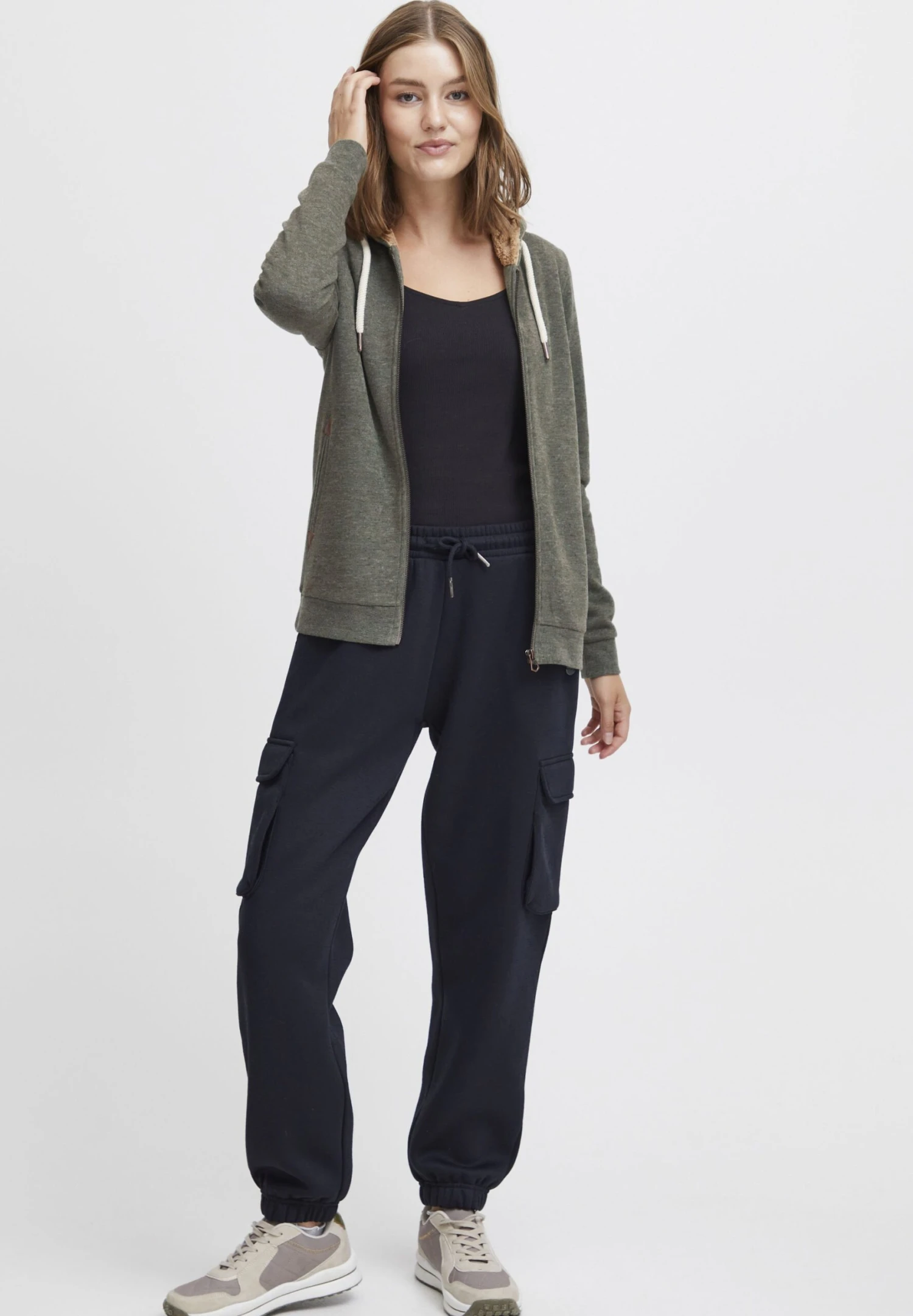 OXMO OXVicky - Cardigan - Climb Mel 2 OXMO OXVicky - Cardigan - Climb Mel - Image 2