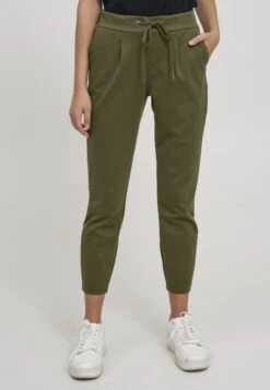 OXMO OXANITA REGULAR FIT - Tracksuit Bottoms - Ivy Green