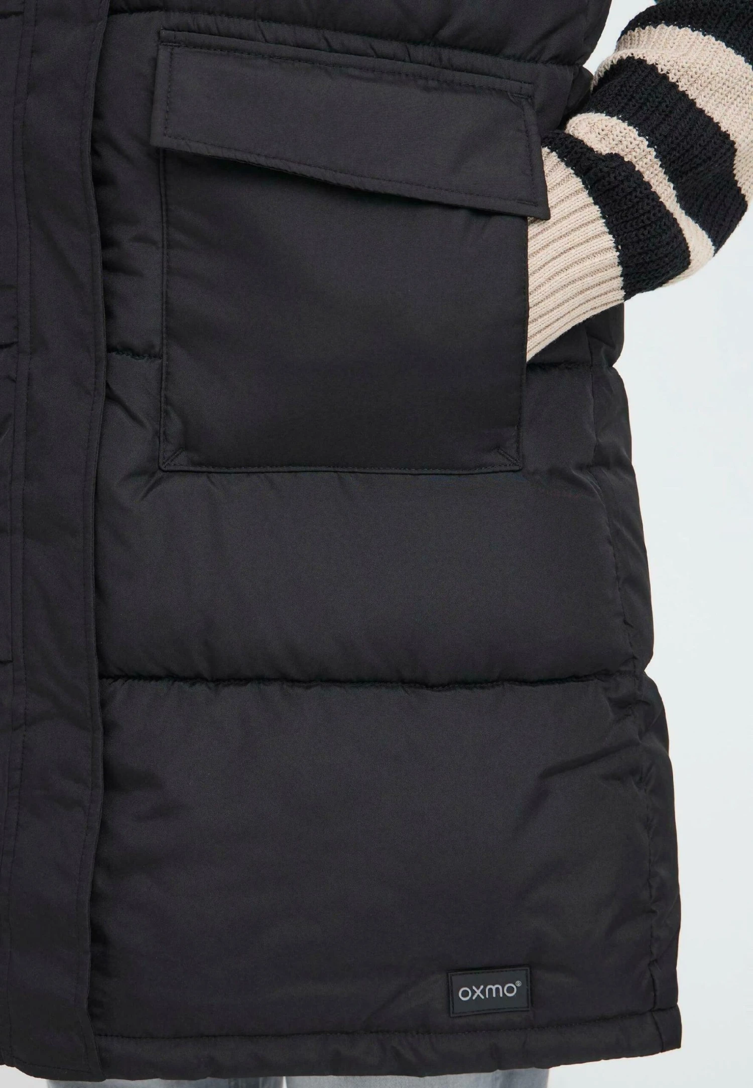 OXMO OXMINNA - Waistcoat - Black 6 OXMO OXMINNA - Waistcoat - Black - Image 6