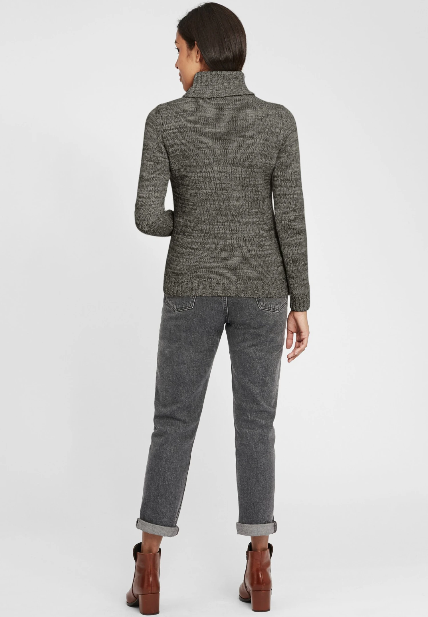 OXMO OXPHILIPA - Jumper - Dark Grey 3 OXMO OXPHILIPA - Jumper - Dark Grey - Image 3