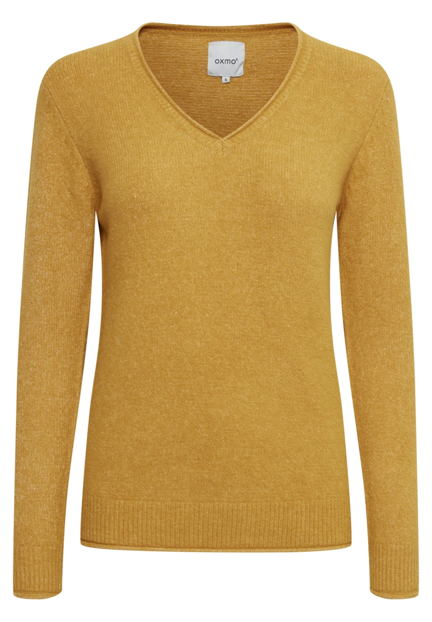OXMO OXILVA - Jumper - Honey Mustard Melange 6 OXMO OXILVA - Jumper - Honey Mustard Melange - Image 6