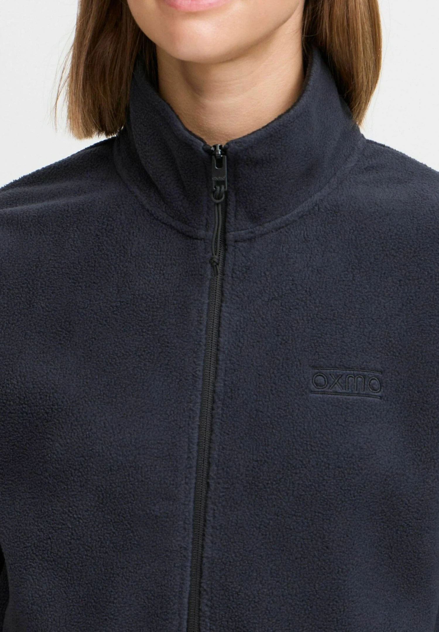 OXMO OXMARTA - Fleece Jacket - Insignia Blue 4 OXMO OXMARTA - Fleece Jacket - Insignia Blue - Image 4