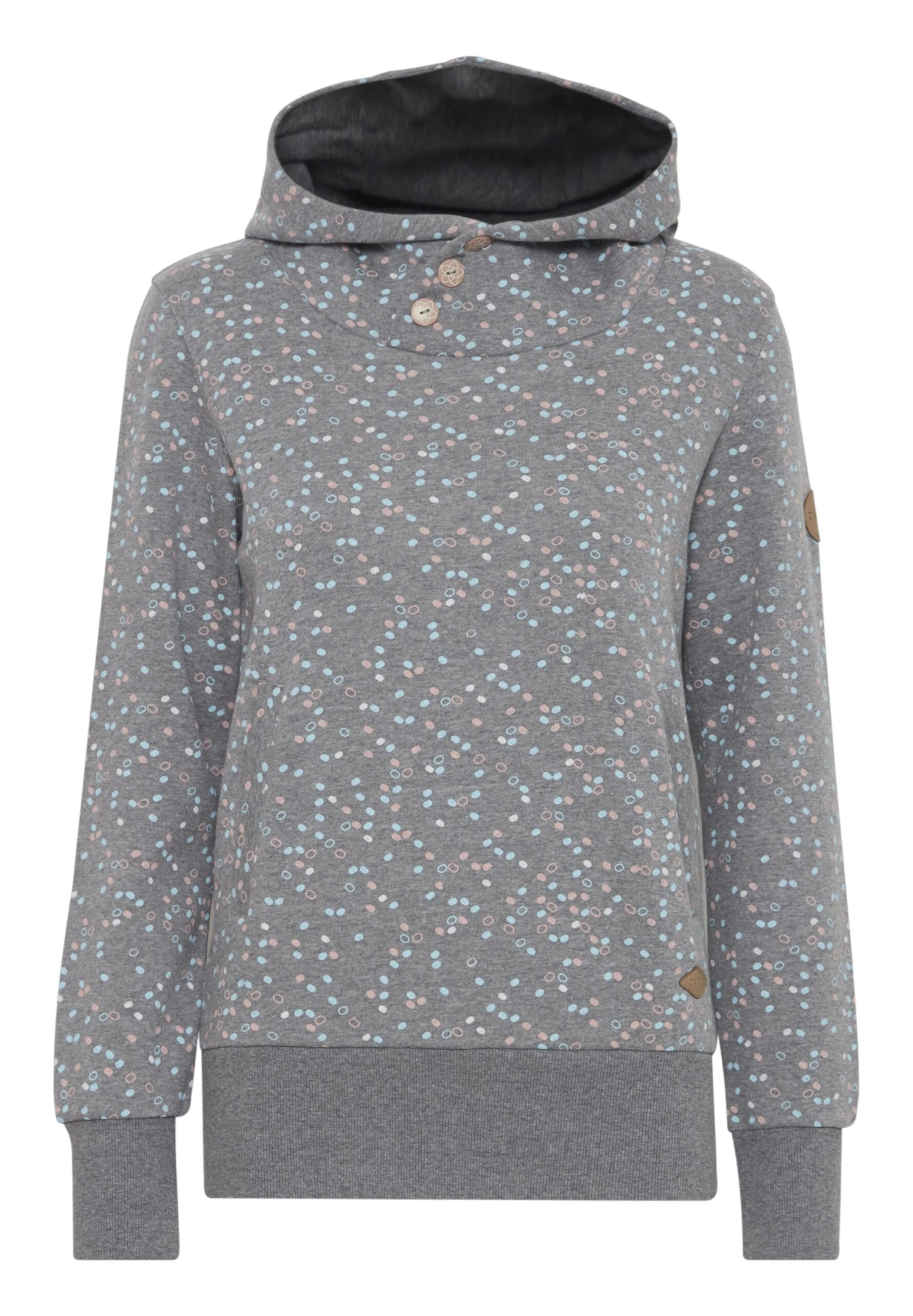 OXMO OX - Hoodie - Medium Grey Melange 6 OXMO OX - Hoodie - Medium Grey Melange - Image 6