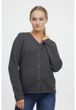 OXMO OXHelga - Cardigan - Pewter