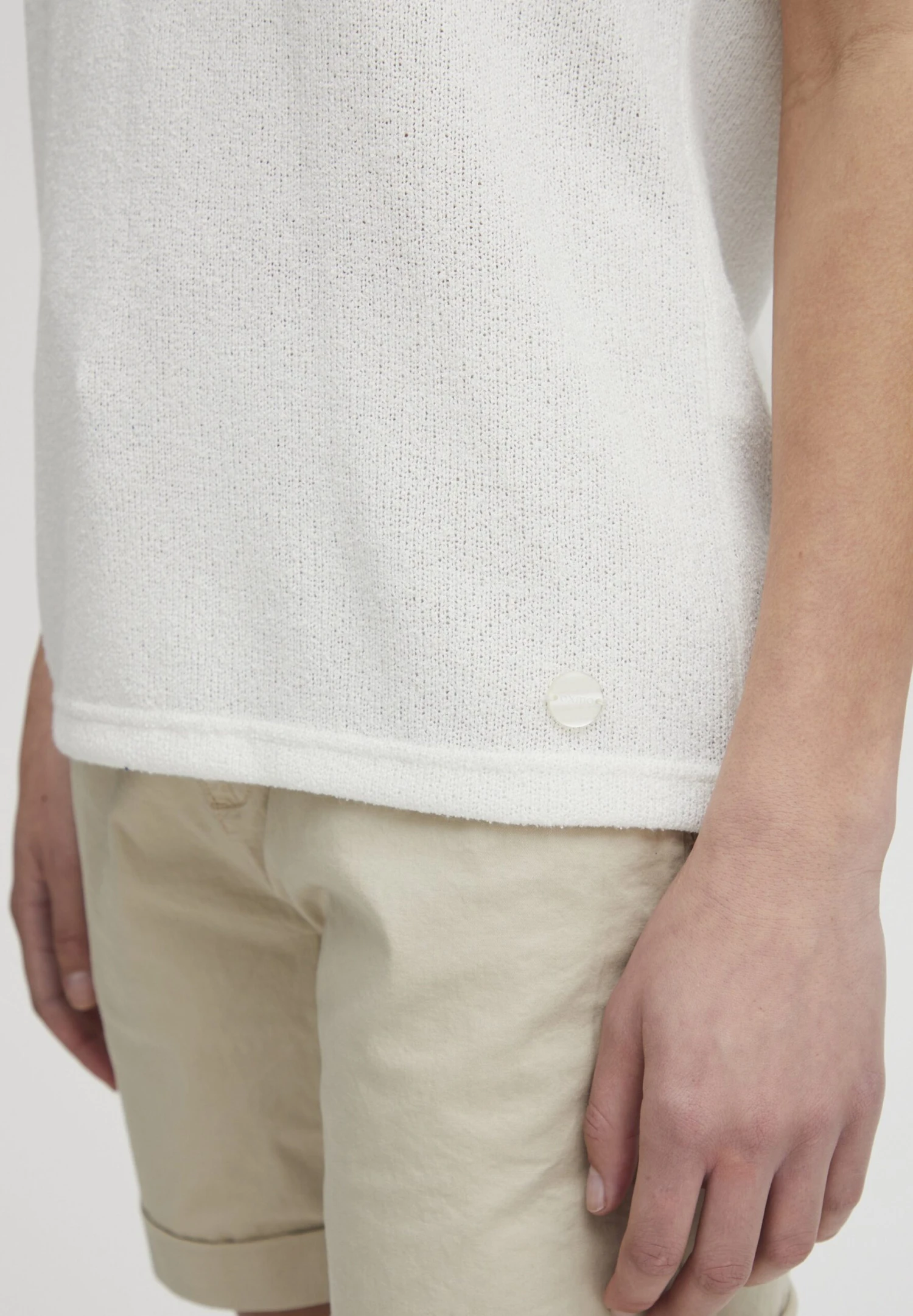 OXMO OXKatie - Basic T-shirt - Off White 5 OXMO OXKatie - Basic T-shirt - Off White - Image 5