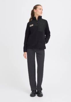 OXMO OXNETE HALFZIP - Fleece Jumper - Black 9 OXMO OXNETE HALFZIP - Fleece Jumper - Black -OXMO Store 571bfc1e919643b8ad1f6740d5365621