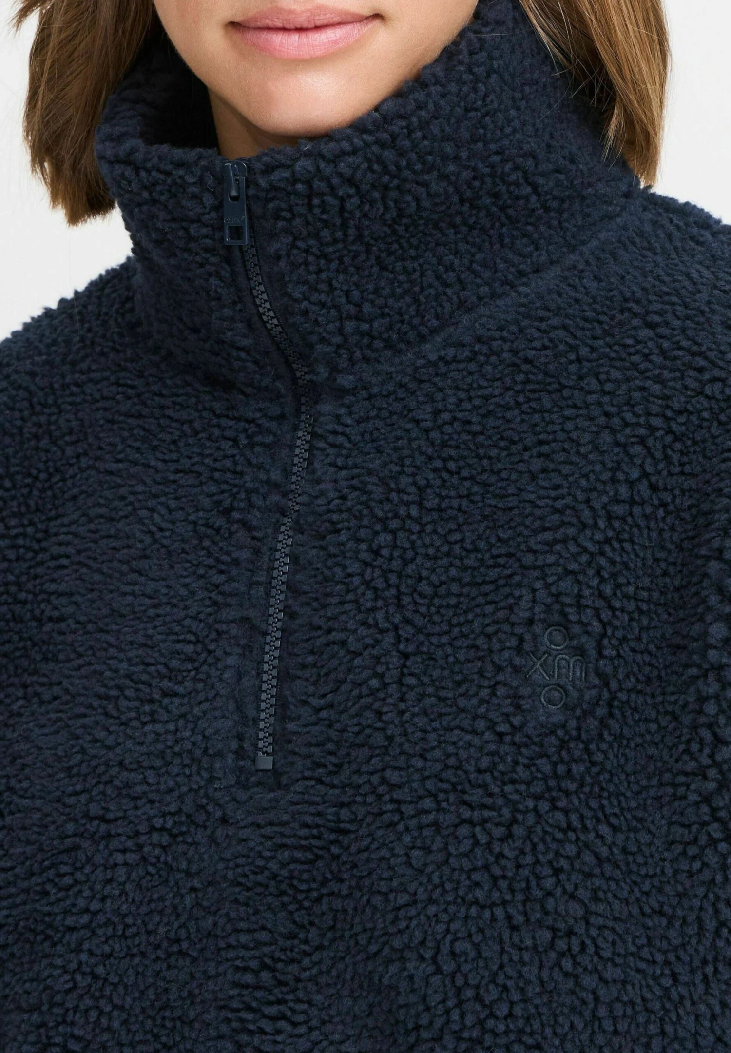 OXMO Fleece Jumper - Total Eclipse 4 OXMO Fleece Jumper - Total Eclipse - Image 4