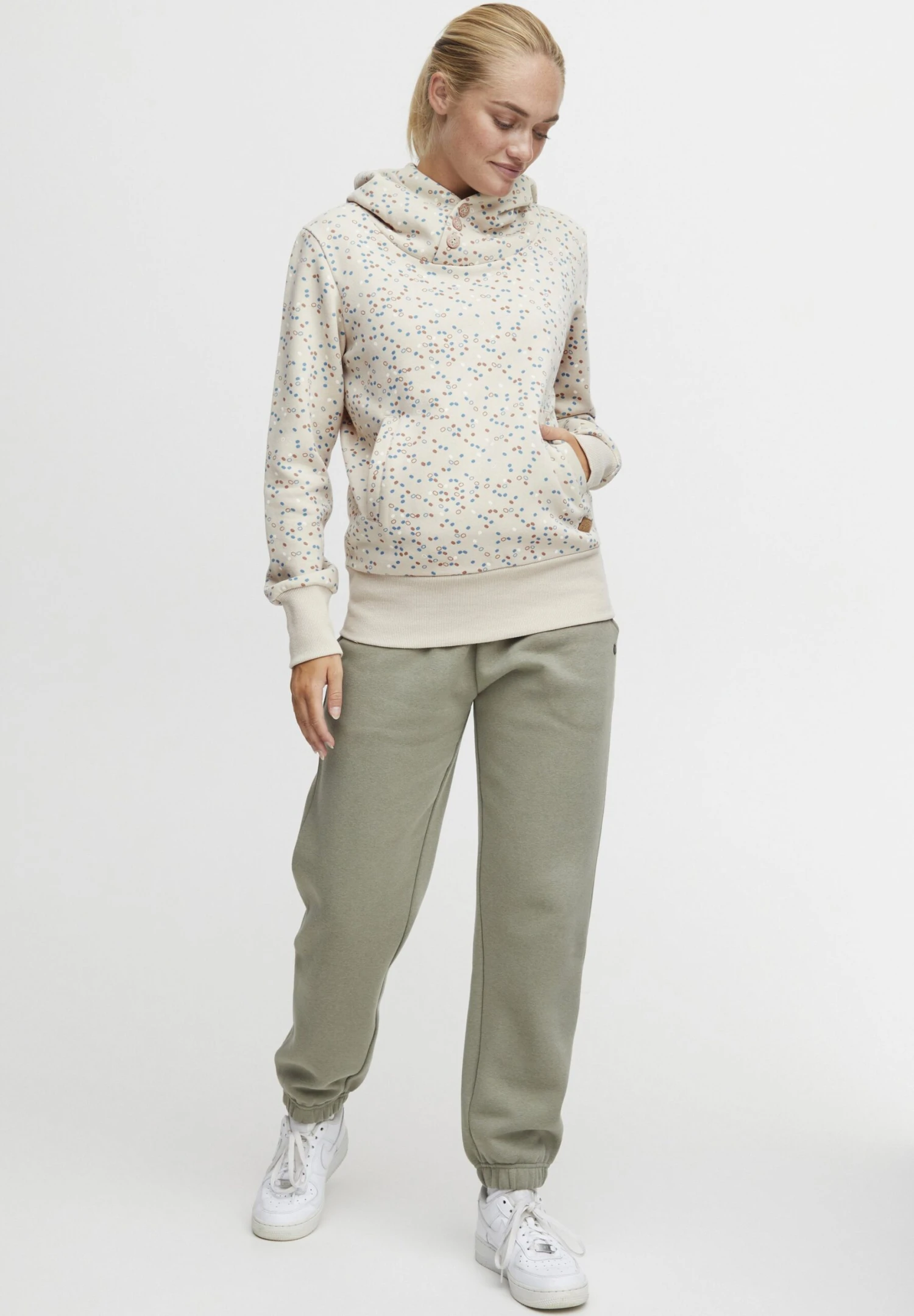 OXMO OX - Hoodie - Oyster 2 OXMO OX - Hoodie - Oyster - Image 2