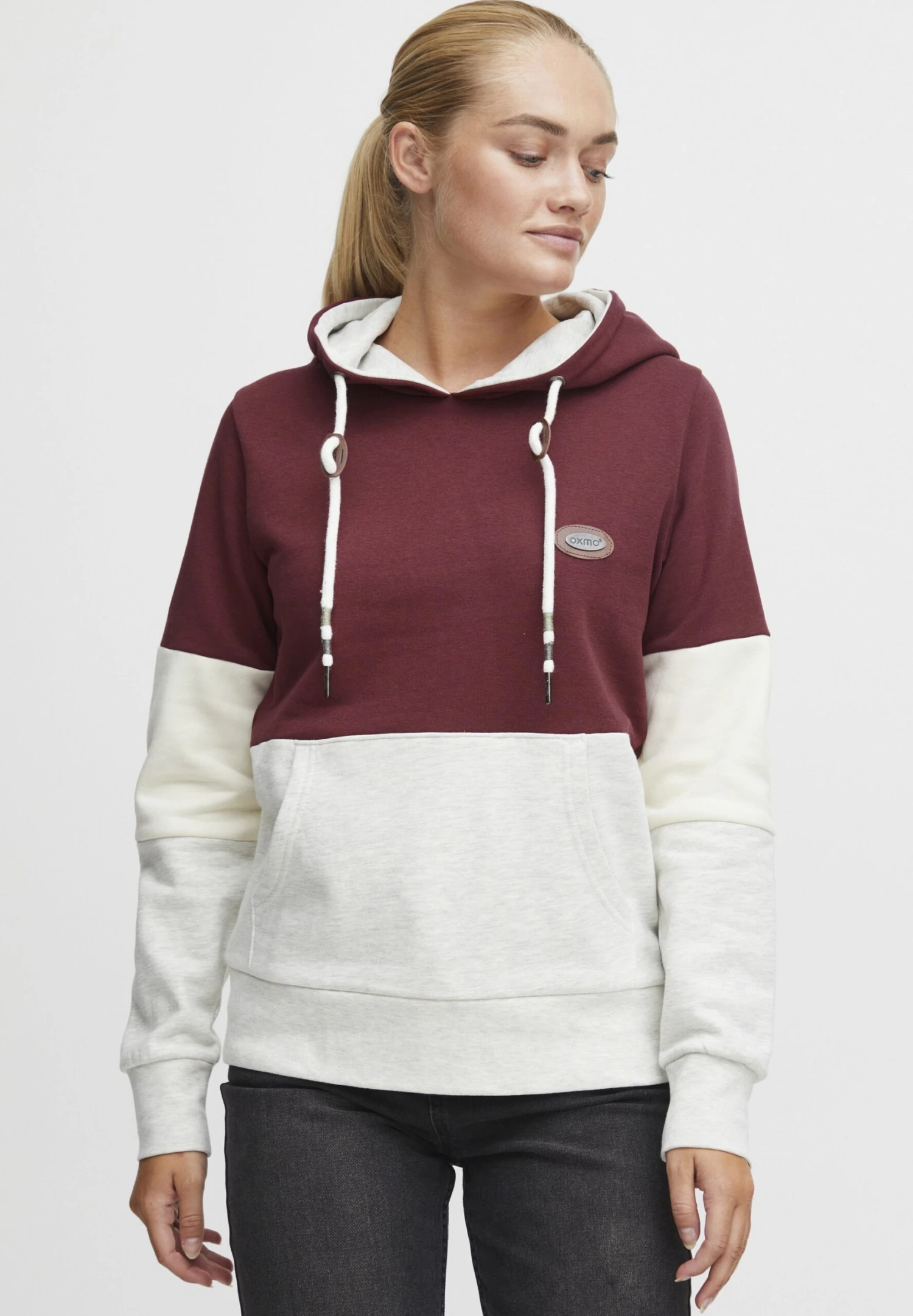 OXMO OXKathrine - Sweatshirt - Chocolate Truffle 1 OXMO OXKathrine - Sweatshirt - Chocolate Truffle