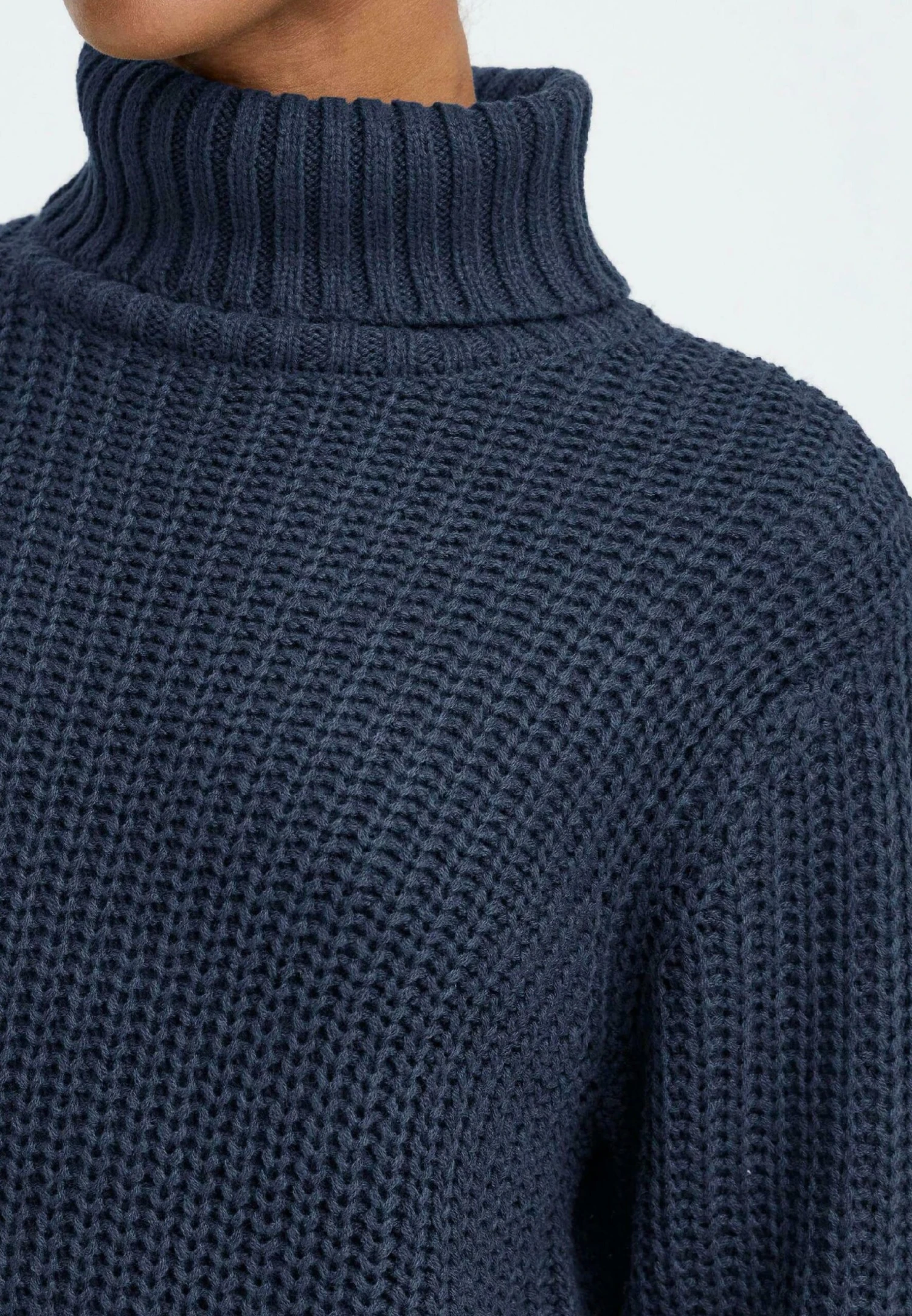 OXMO OXEDNA ROLLNECK - Jumper - Total Eclipse 4 OXMO OXEDNA ROLLNECK - Jumper - Total Eclipse - Image 4