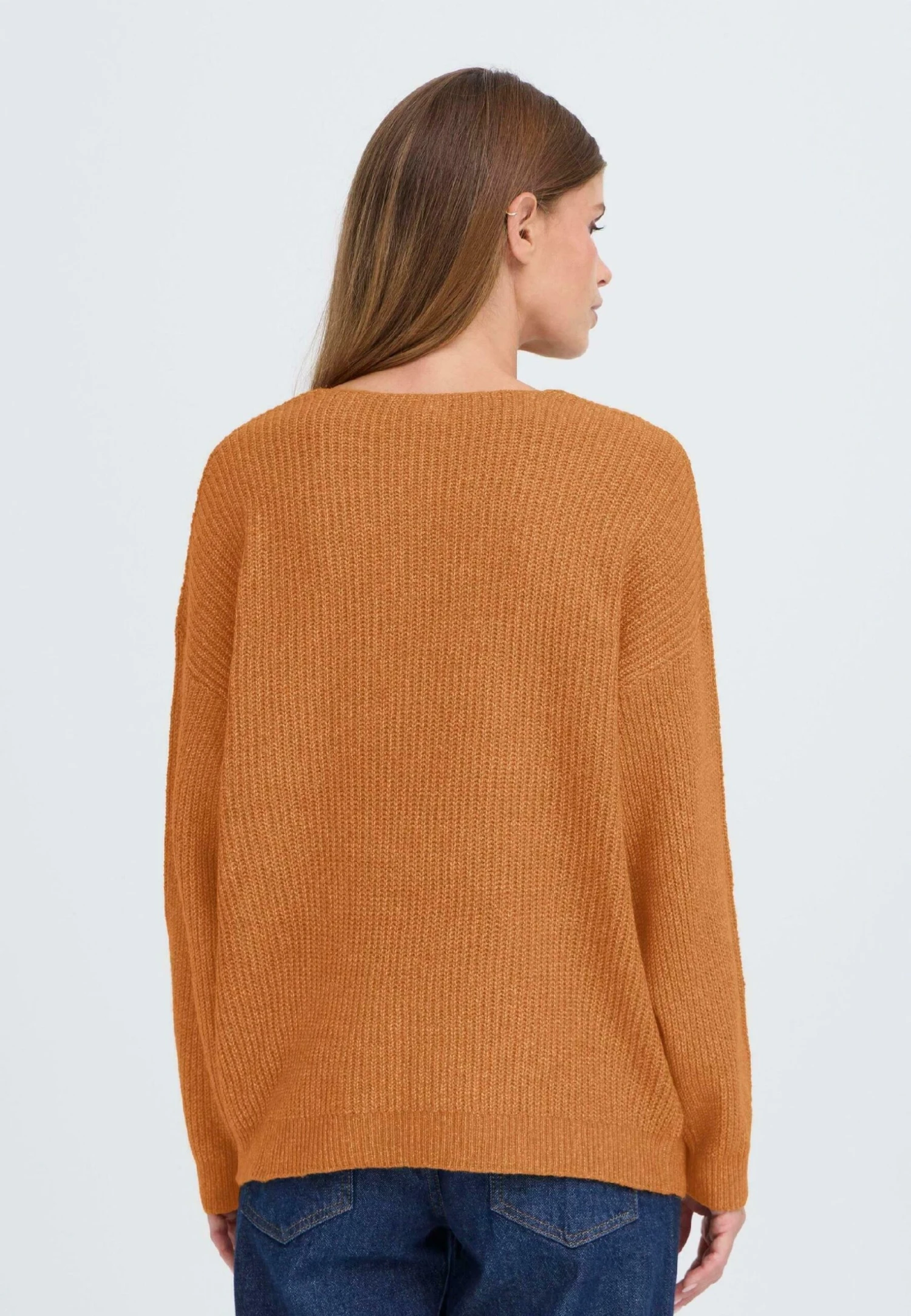 OXMO IHCALLIE - Jumper - Brown Sugar 3 OXMO IHCALLIE - Jumper - Brown Sugar - Image 3