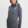 OXMO OXJulia - Hoodie - Navy Teddy