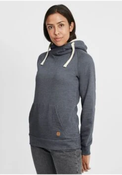 OXMO OXJulia - Hoodie - Navy Teddy