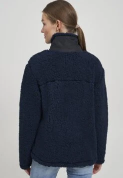 OXMO OXELINA - Fleece Jumper - Dark Blue -OXMO Store 5abbafca346644a59bd26f59bcfac03a