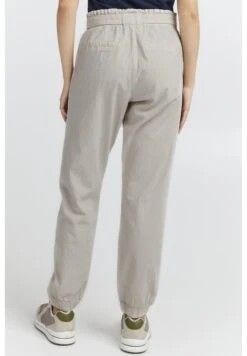 OXMO OXLENNJA REGULAR FIT ELASTIC CUFFS - Trousers - Oatmeal -OXMO Store 5aff6563e21d42cfb86217f21b9d980b