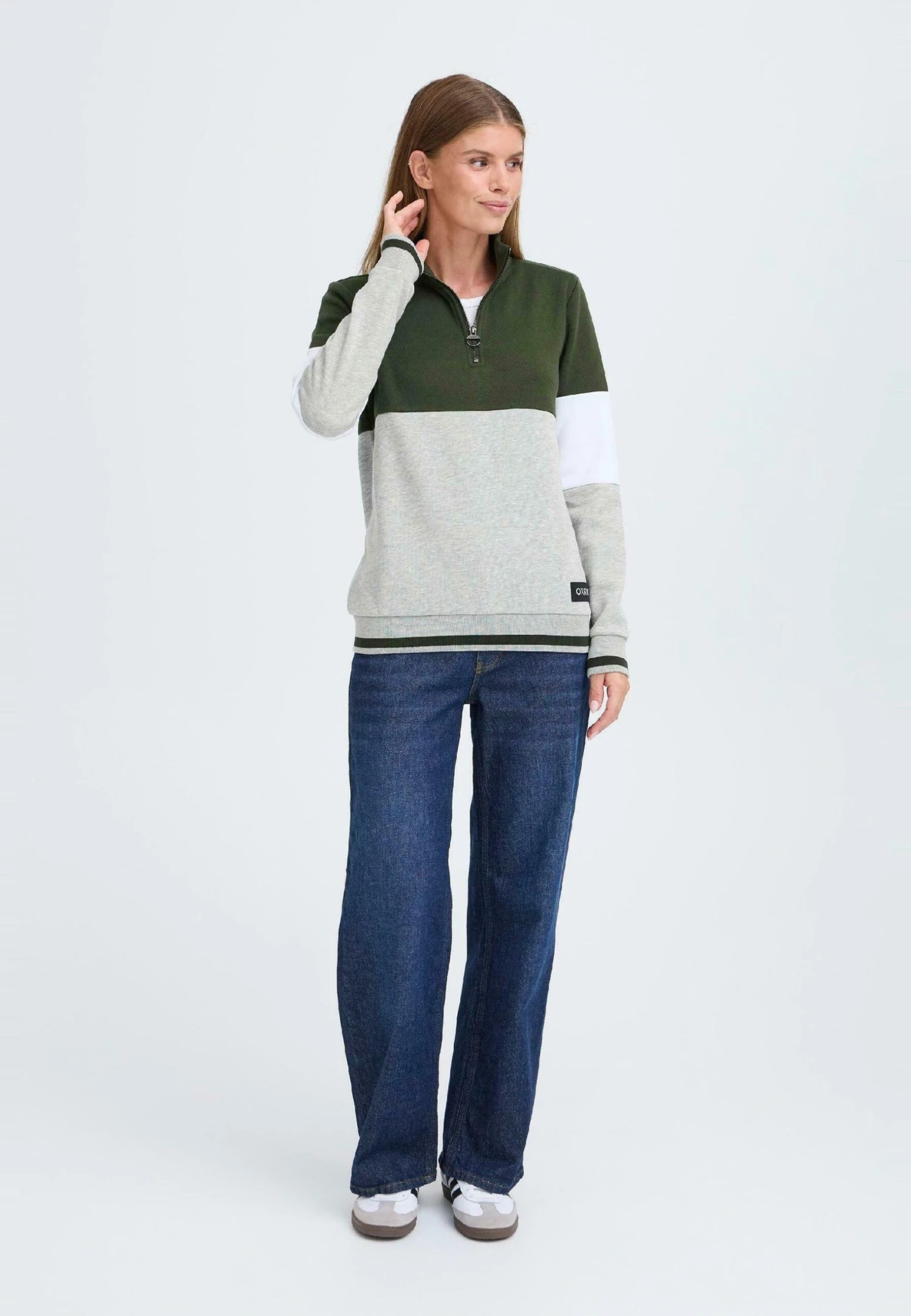 OXMO OXOMAREN - Sweatshirt - Climbing Ivy 2 OXMO OXOMAREN - Sweatshirt - Climbing Ivy - Image 2