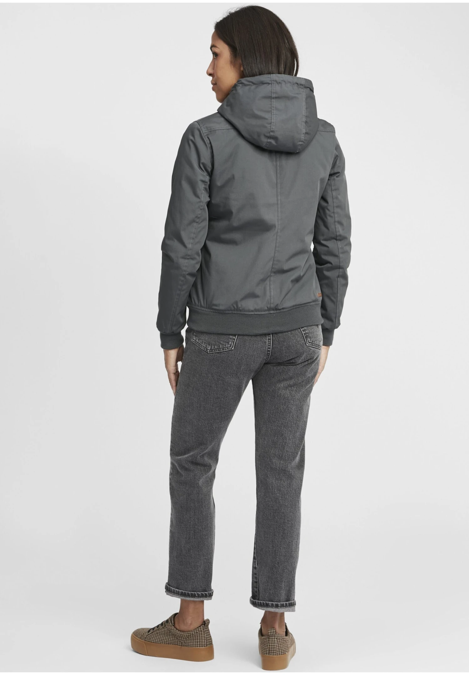 OXMO OXTILLA - Light Jacket - Dark Grey 3 OXMO OXTILLA - Light Jacket - Dark Grey - Image 3
