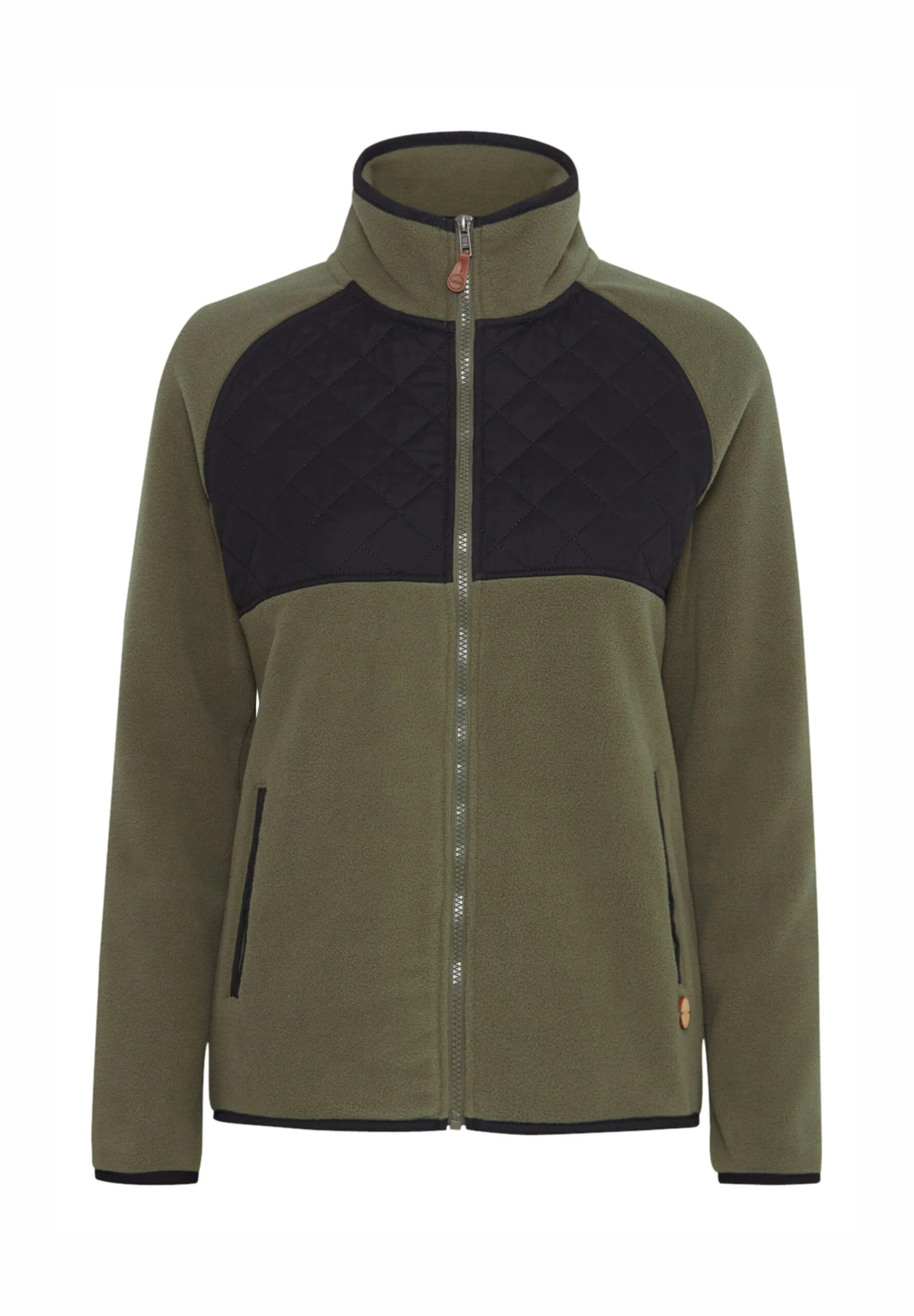 OXMO OXMalin - Fleece Jacket - Oatmeal 9 OXMO OXMalin - Fleece Jacket - Oatmeal - Image 9