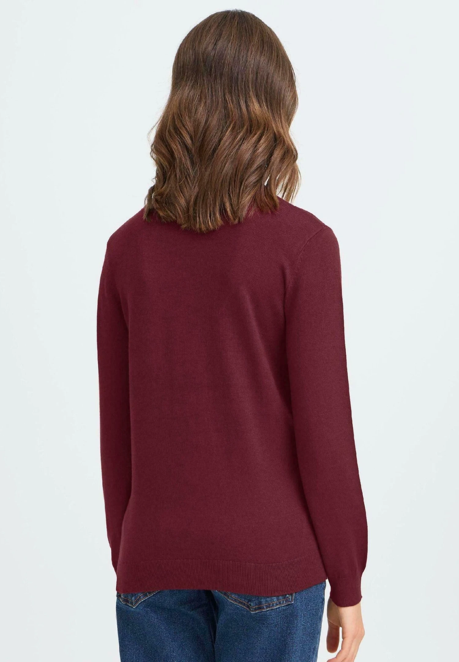 OXMO OXAIDA ROLLNECK - Jumper - Chocolate Truffle 4 OXMO OXAIDA ROLLNECK - Jumper - Chocolate Truffle - Image 4