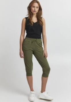 OXMO OXODDA REGULAR FIT - Tracksuit Bottoms - Olivine -OXMO Store 5c2646d83b134abda82c7bf5b1e95a86