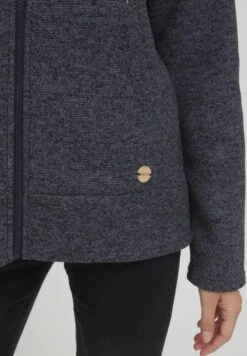 OXMO OXFia - Zip-up Sweatshirt - Blue 12 OXMO OXFia - Zip-up Sweatshirt - Blue -OXMO Store 5c9702a1d3664f20a4101d4b2e97fd33