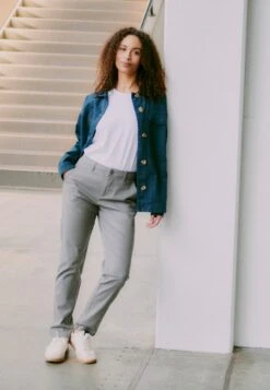 OXMO OXKVITANA REGULAR FIT - Chinos - Pewter -OXMO Store 5c975d4e9420407bab03ed33f036512a