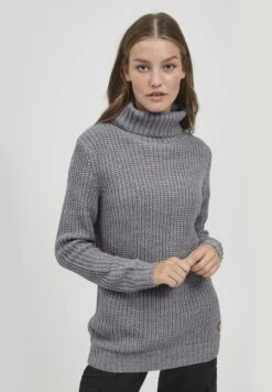 OXMO OXNanna - Jumper - Medium Grey Melange