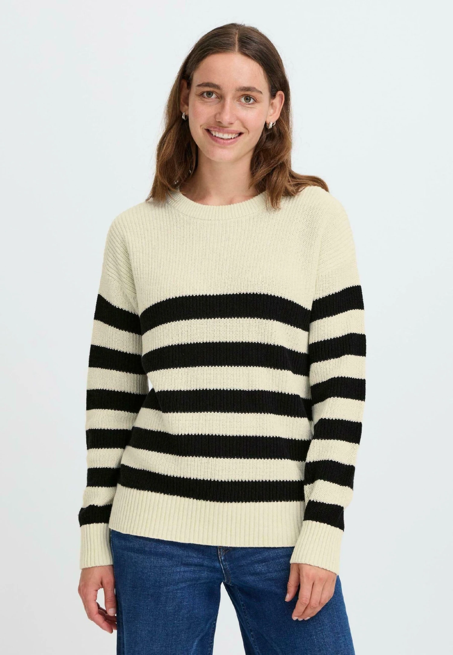 OXMO OXKAVINA - Jumper - Marshmallow 1 OXMO OXKAVINA - Jumper - Marshmallow