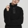OXMO OXELINA - Fleece Jumper - Black