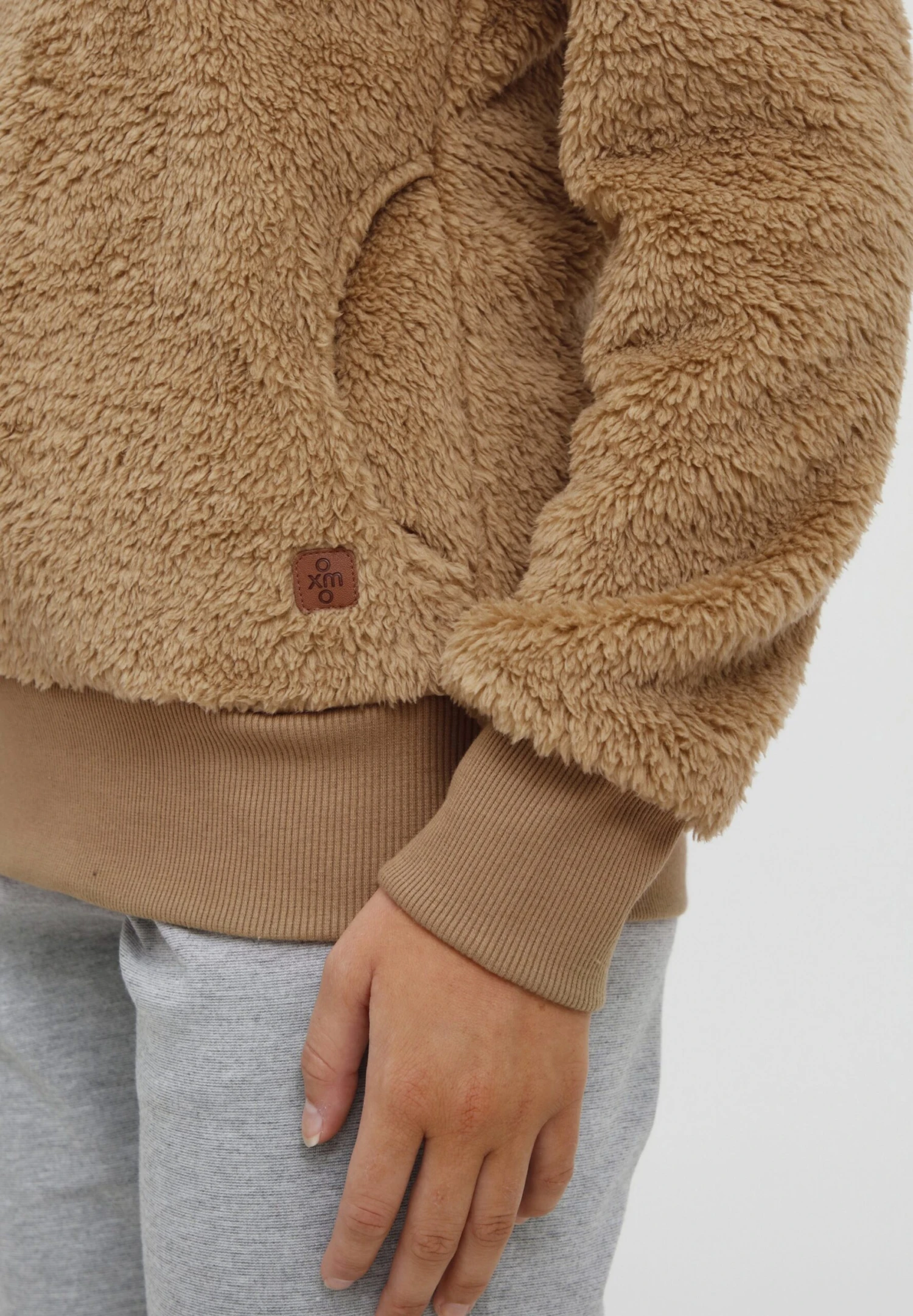 OXMO OXAnniken - Fleece Jumper - Kelp 5 OXMO OXAnniken - Fleece Jumper - Kelp - Image 5