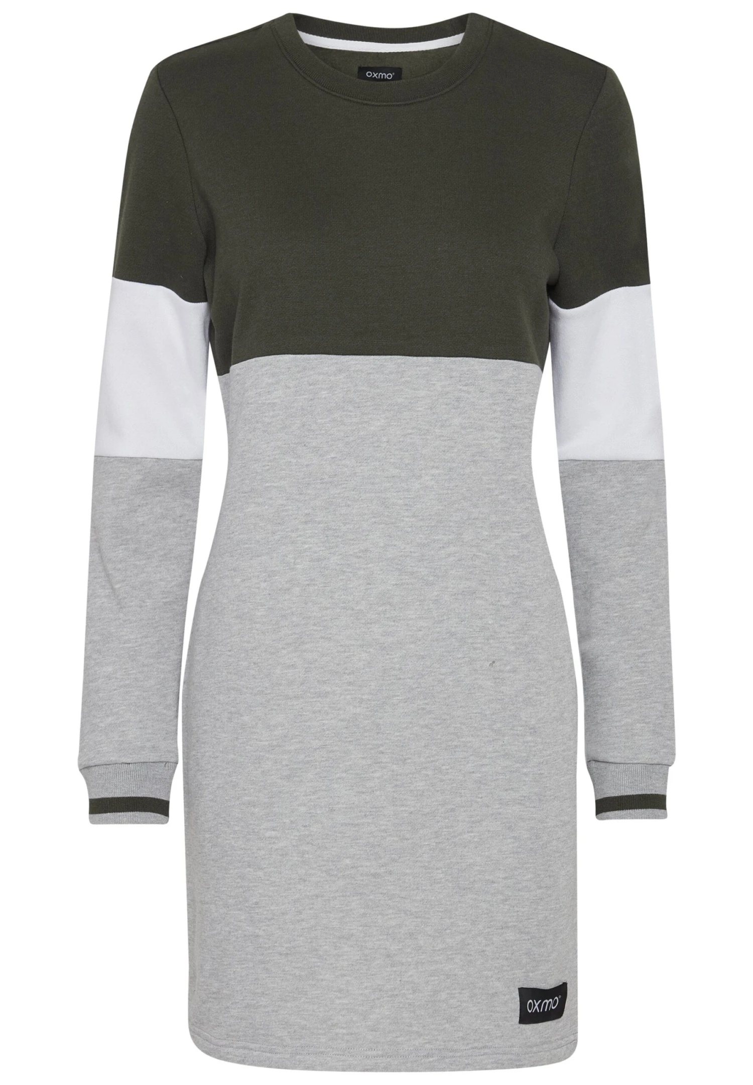 OXMO OXOMILA - Day Dress - Dark Grey Melange 7 OXMO OXOMILA - Day Dress - Dark Grey Melange - Image 7