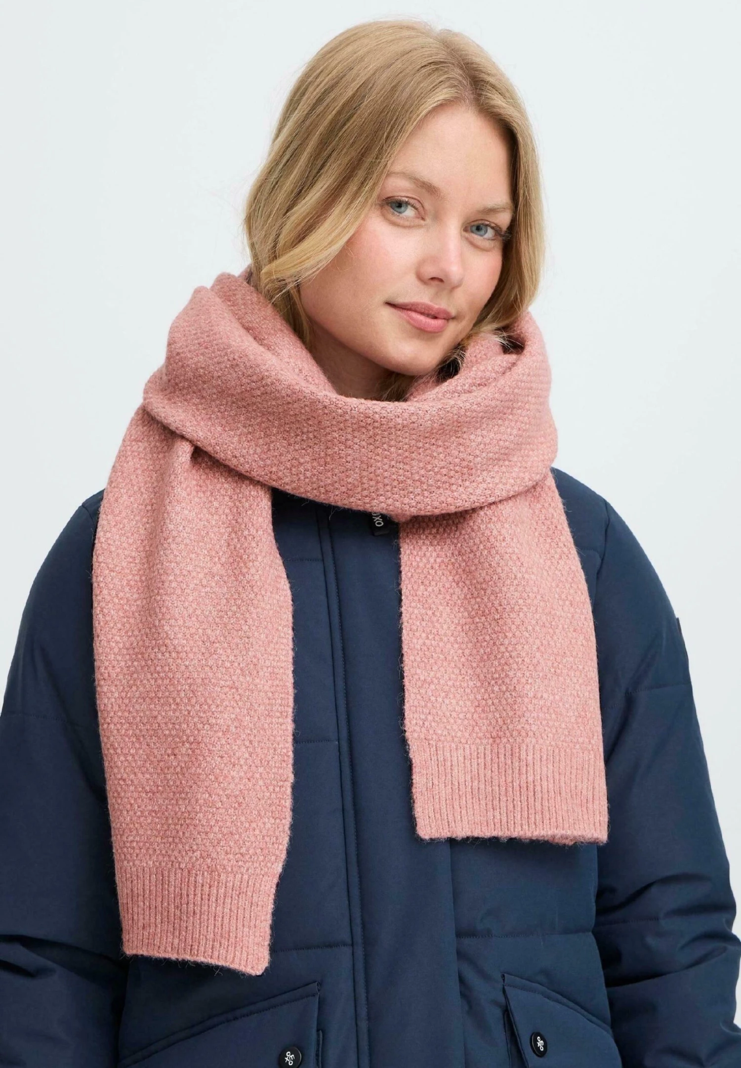 OXMO OXNERA - Scarf - Roan Rouge Melange 3 OXMO OXNERA - Scarf - Roan Rouge Melange - Image 3