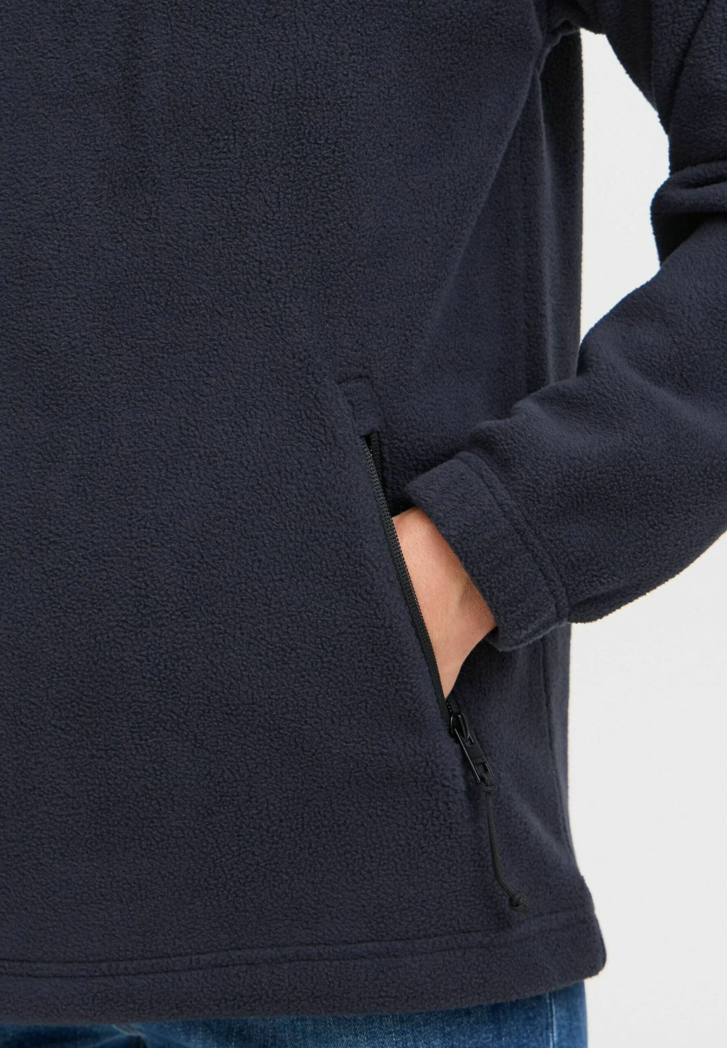 OXMO OXMATSINE - Fleece Jumper - Insignia Blue 5 OXMO OXMATSINE - Fleece Jumper - Insignia Blue - Image 5