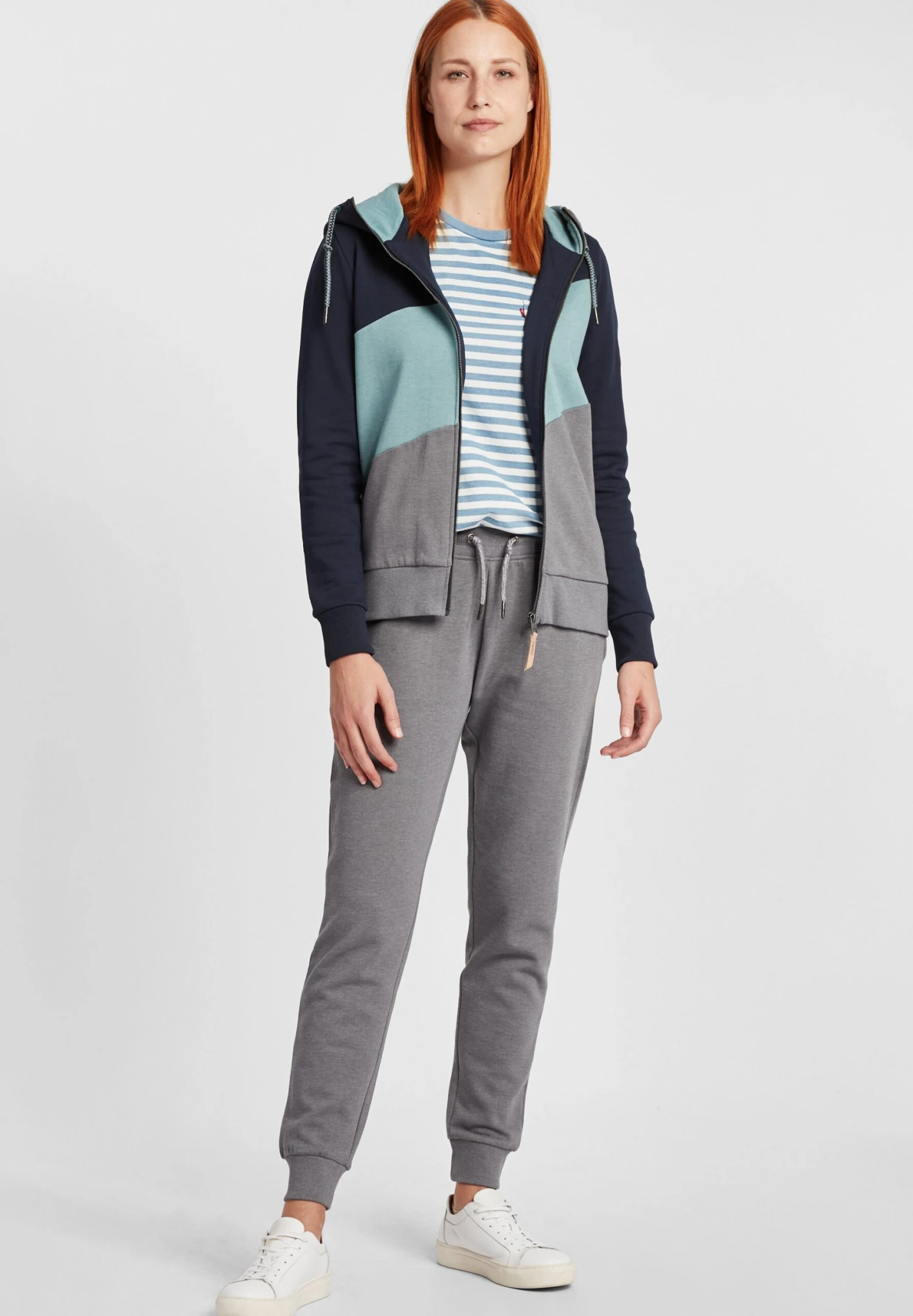 OXMO OXPolah - Tracksuit Bottoms - Grey Melange 2 OXMO OXPolah - Tracksuit Bottoms - Grey Melange - Image 2