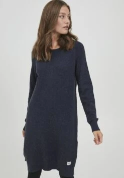 OXMO OXMAREEN - Jumper Dress - Total Eclipse Melange