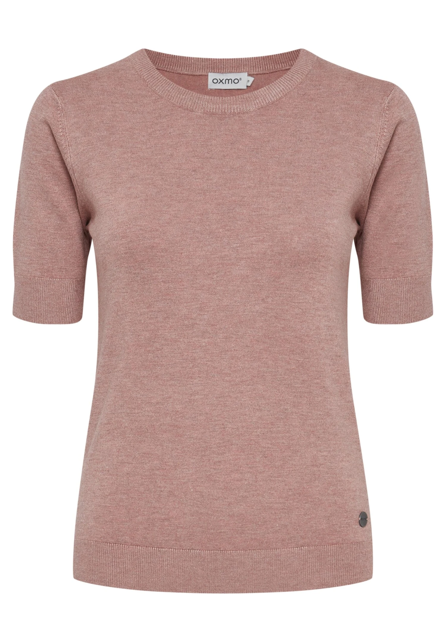 OXMO OXHELIN - Basic T-shirt - Total Eclipse Melange 7 OXMO OXHELIN - Basic T-shirt - Total Eclipse Melange - Image 7