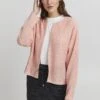OXMO OXKike - Cardigan - Coral Cloud