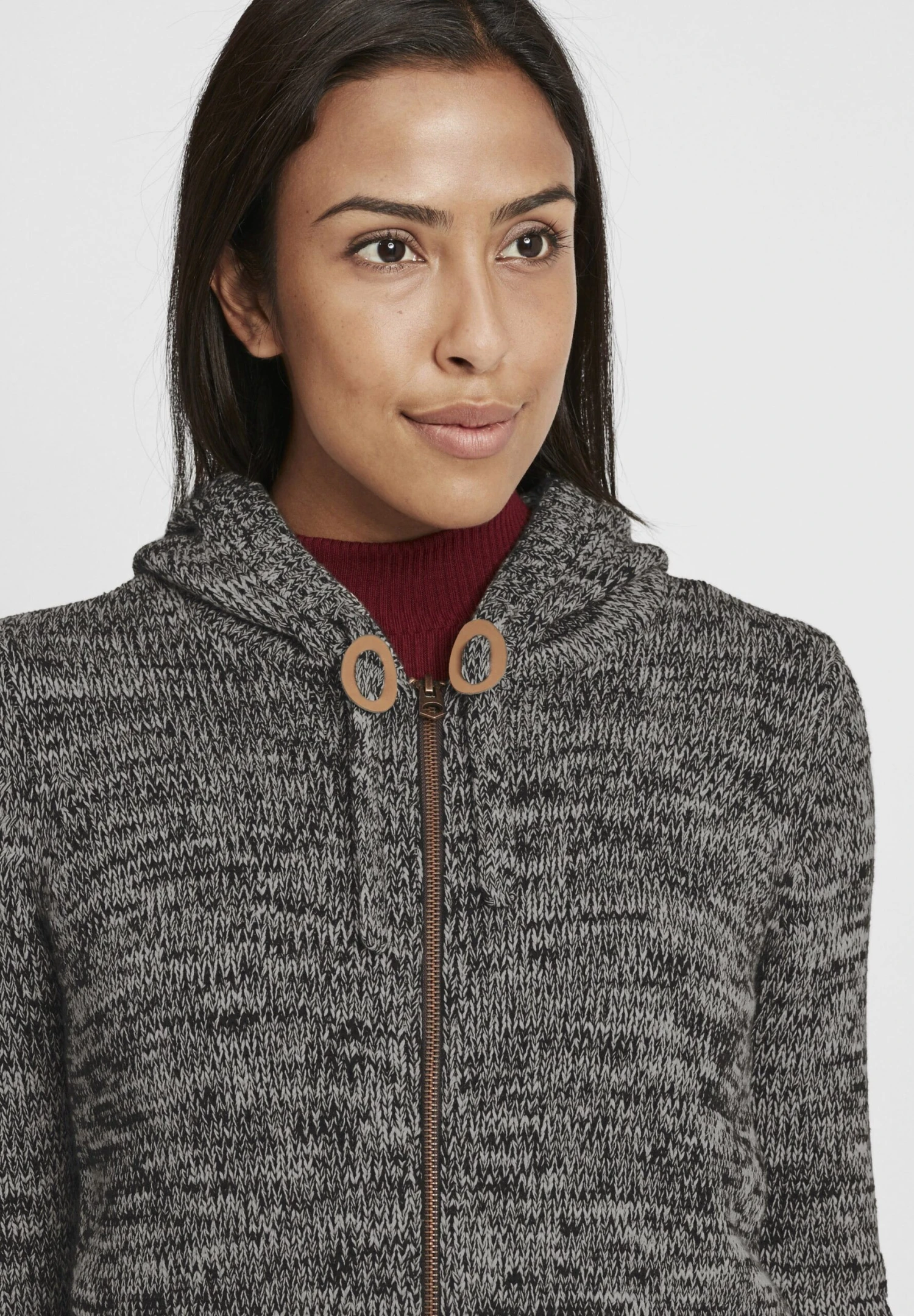 OXMO OXPHILADELPHIA - Cardigan - Black 4 OXMO OXPHILADELPHIA - Cardigan - Black - Image 4