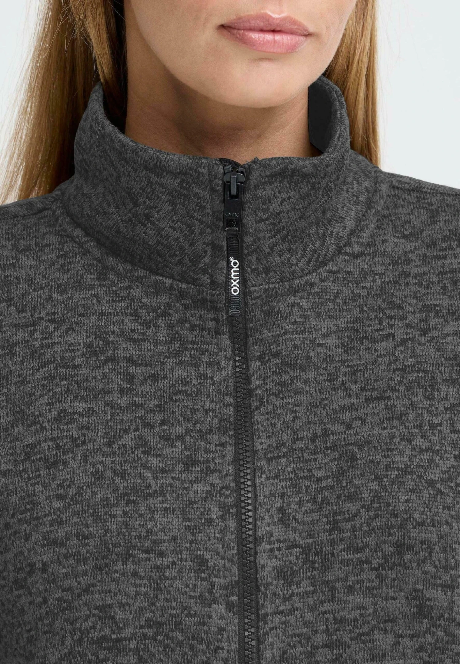 OXMO OXELFE - Fleece Jacket - Iron Gate 5 OXMO OXELFE - Fleece Jacket - Iron Gate - Image 5