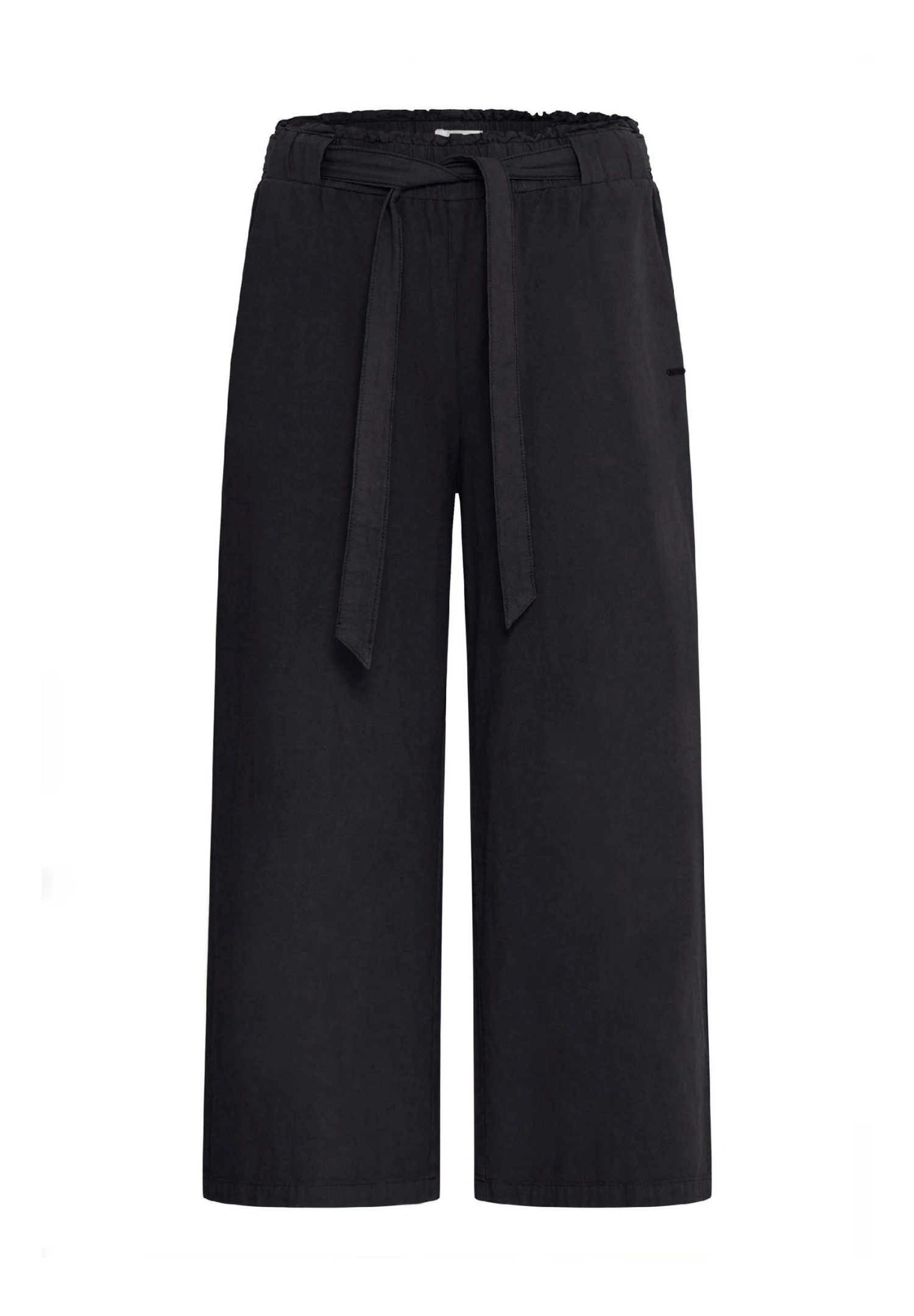 OXMO OXLINASA REGULAR FIT - Trousers - Black 7 OXMO OXLINASA REGULAR FIT - Trousers - Black - Image 7
